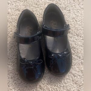 Naturino Darling Black Patent Leather Ballet Shoes, EUC, Size 24